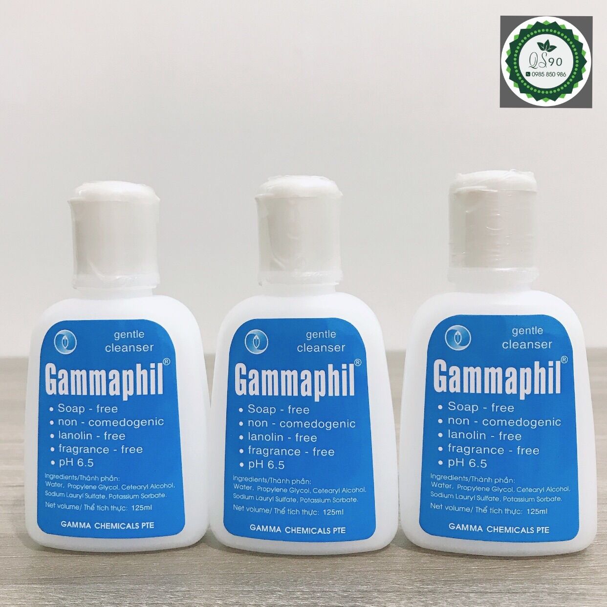 SỮA RỬA MẶT GAMMAPHIL /sữa rửa mặt không tạo bọt