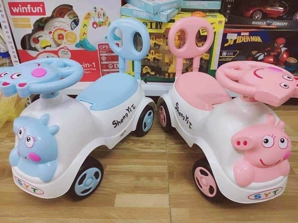 xe chòi chân heo papa