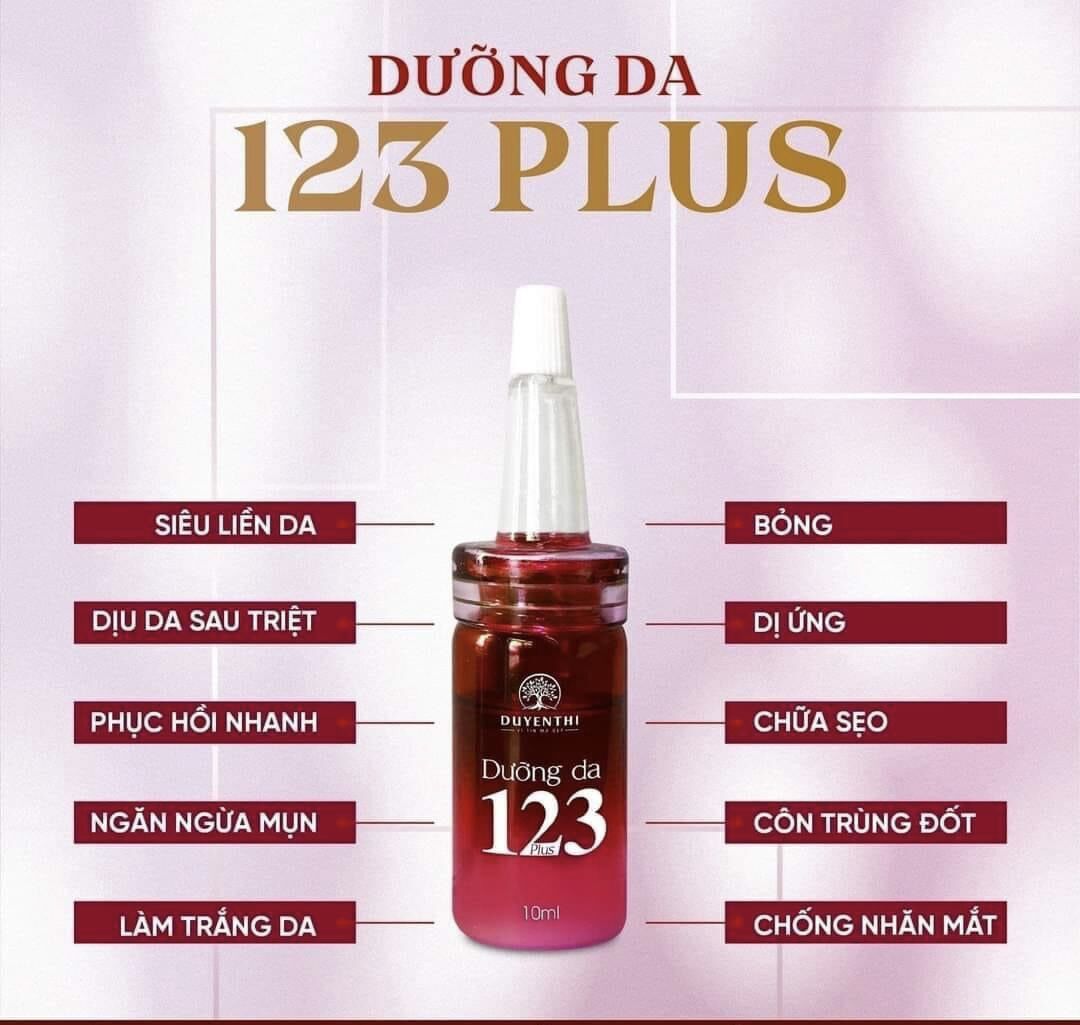 Dưỡng da 123 bách y sâm tái tạo phục hồi da 10ml