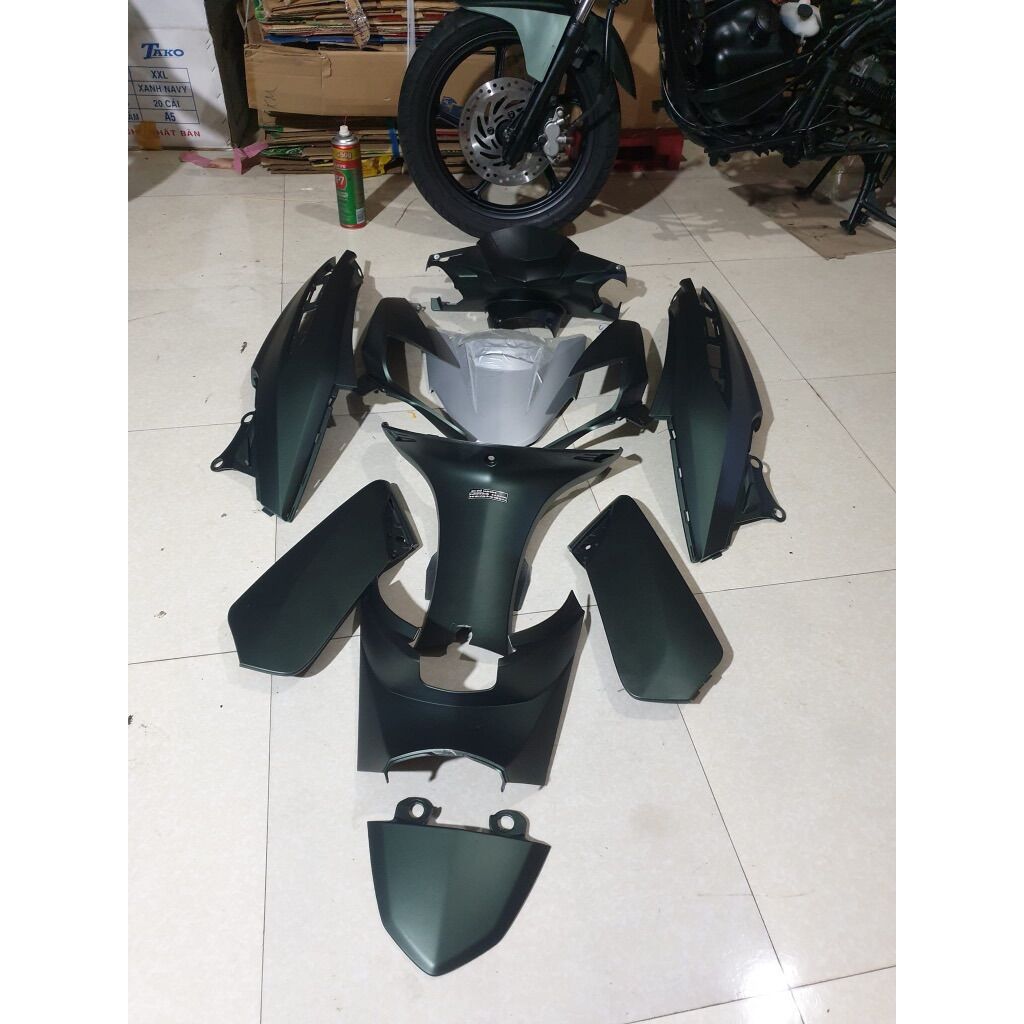 SƠN SAMURAI MÀU XANH RÊU Y9393 ĐẸP BỀN