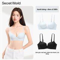 Secret World | Áo lót nữ đệm nâng ngực tạo khe chống chảy xệ không đường may mát lạnh