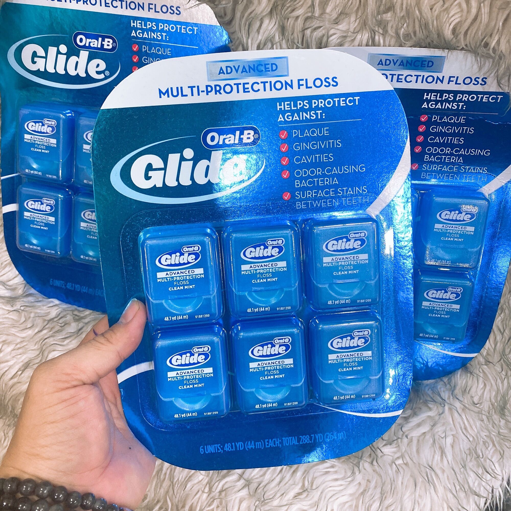 set chỉ nha khoa glide oral b