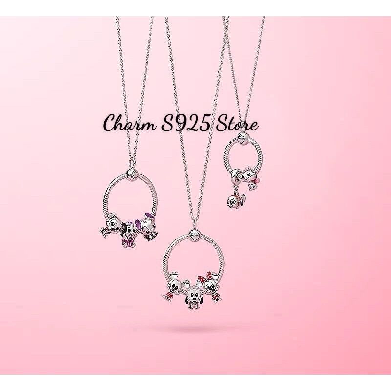 CHARM PAN ALE CHUỘT MICKEY DISNEY BẠC S925