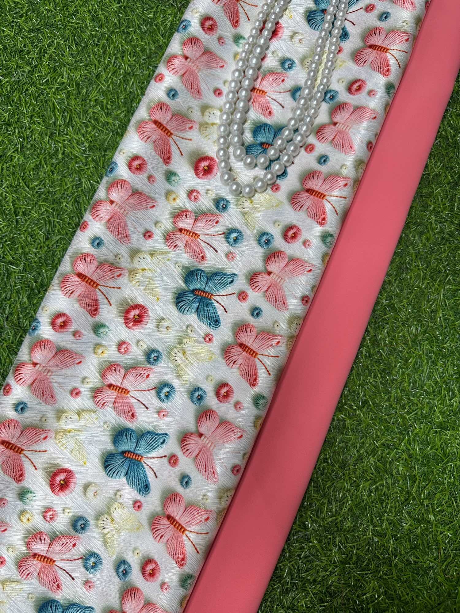 (VẢI NGUYỄN DUYÊN) VẢI SILK GẤM SAO BĂNG TƠ TẰM HOA NHÍ KHỔ VẢI 1M5 VẢI MAY ÁO DÀIBÀ BAVÁY ĐẦM BỘ