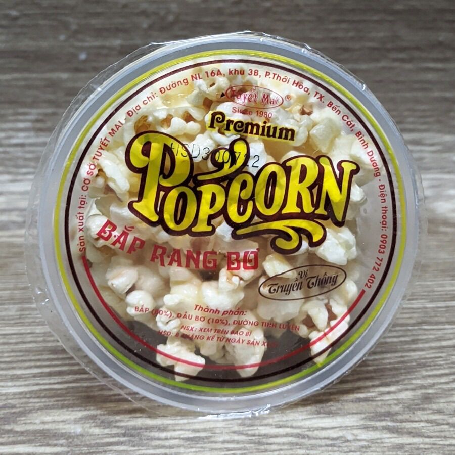 COMBO 5/10 LY BẮP RANG BƠ POPCORN 70g/ly