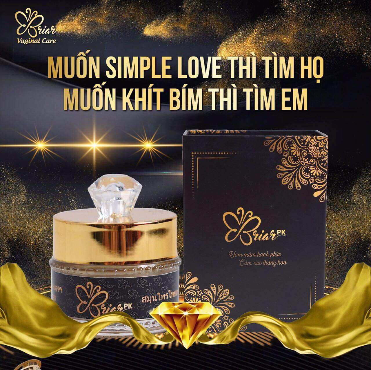 [CHÍNH HÃNG]  Viên đặt xe khít briar hộp 10 viên đặt se khít sạch Briar  chính hãng,