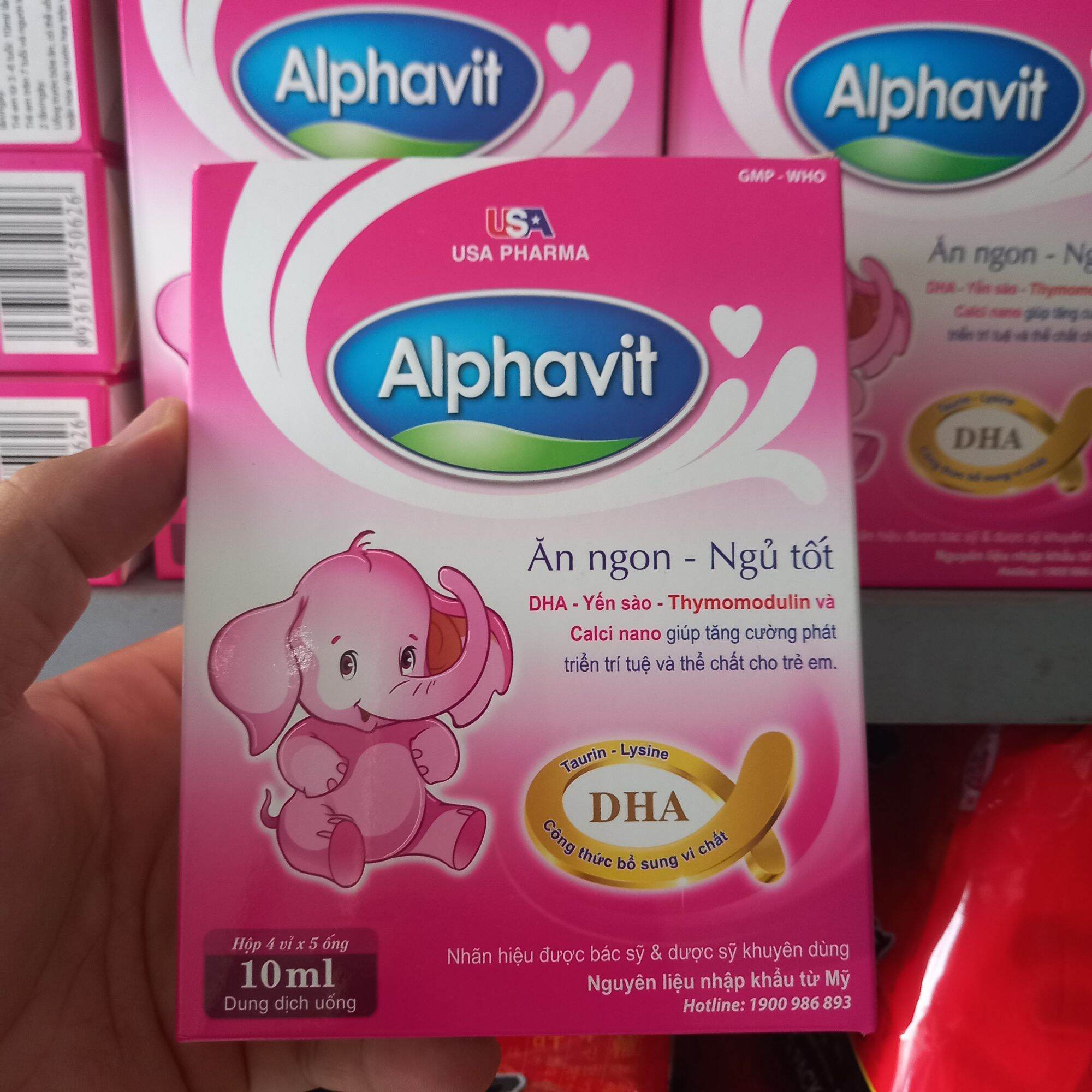 Siro Alphavit giúp ĂN NGON NGỦ TỐT