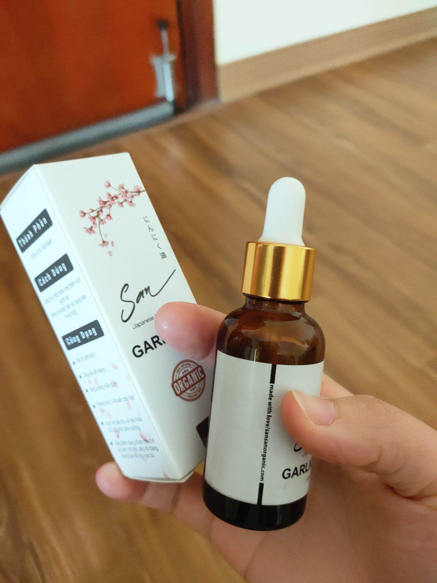 Tinh dầu tỏi San organic 30ml