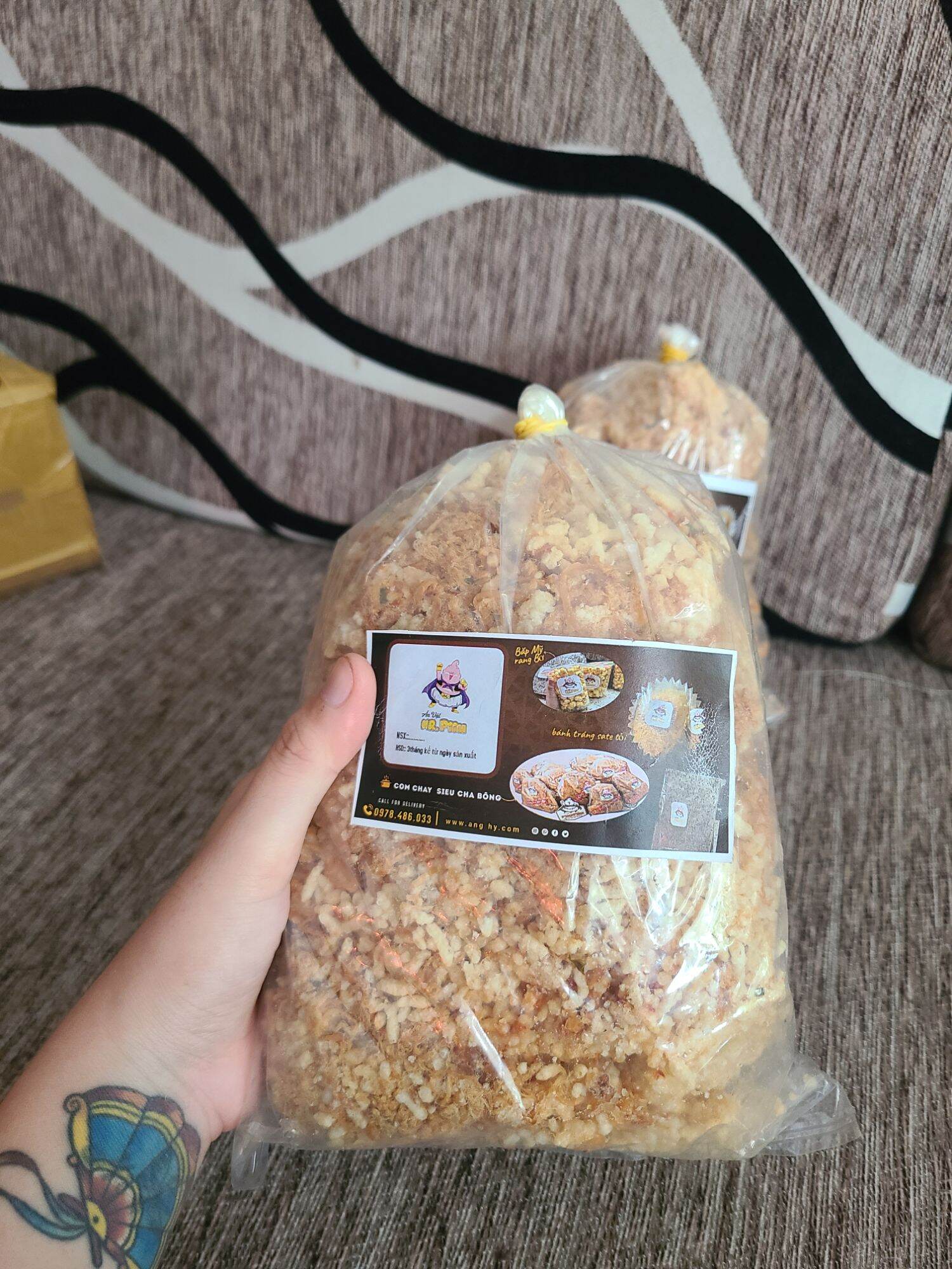 CƠM CHÁY BỂ SIÊU CHÀ BÔNG - gói 400gam