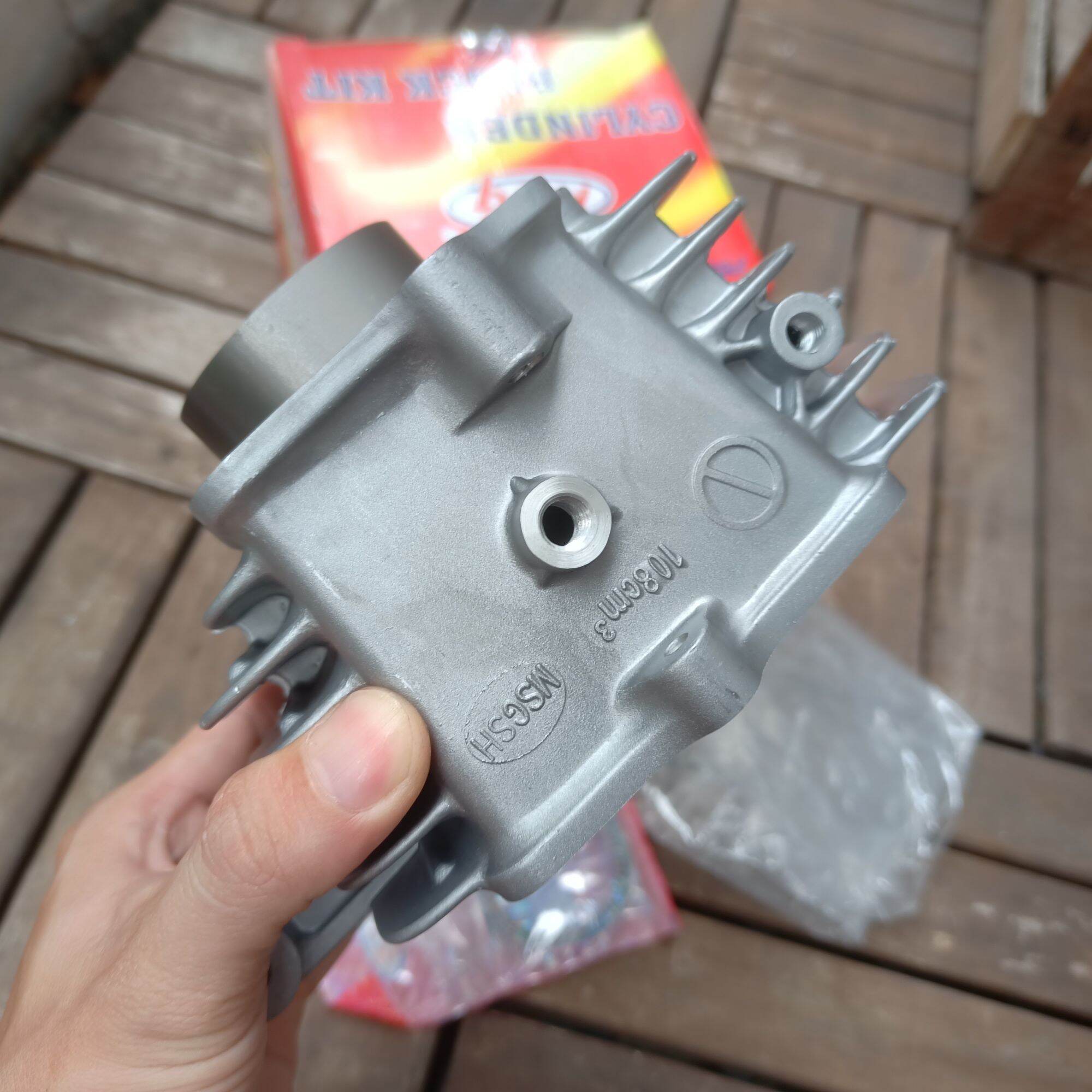 Bộ nòng, xi lanh wave 110 (108cc) nhôm std cos 0 hiệu PAG/MSG