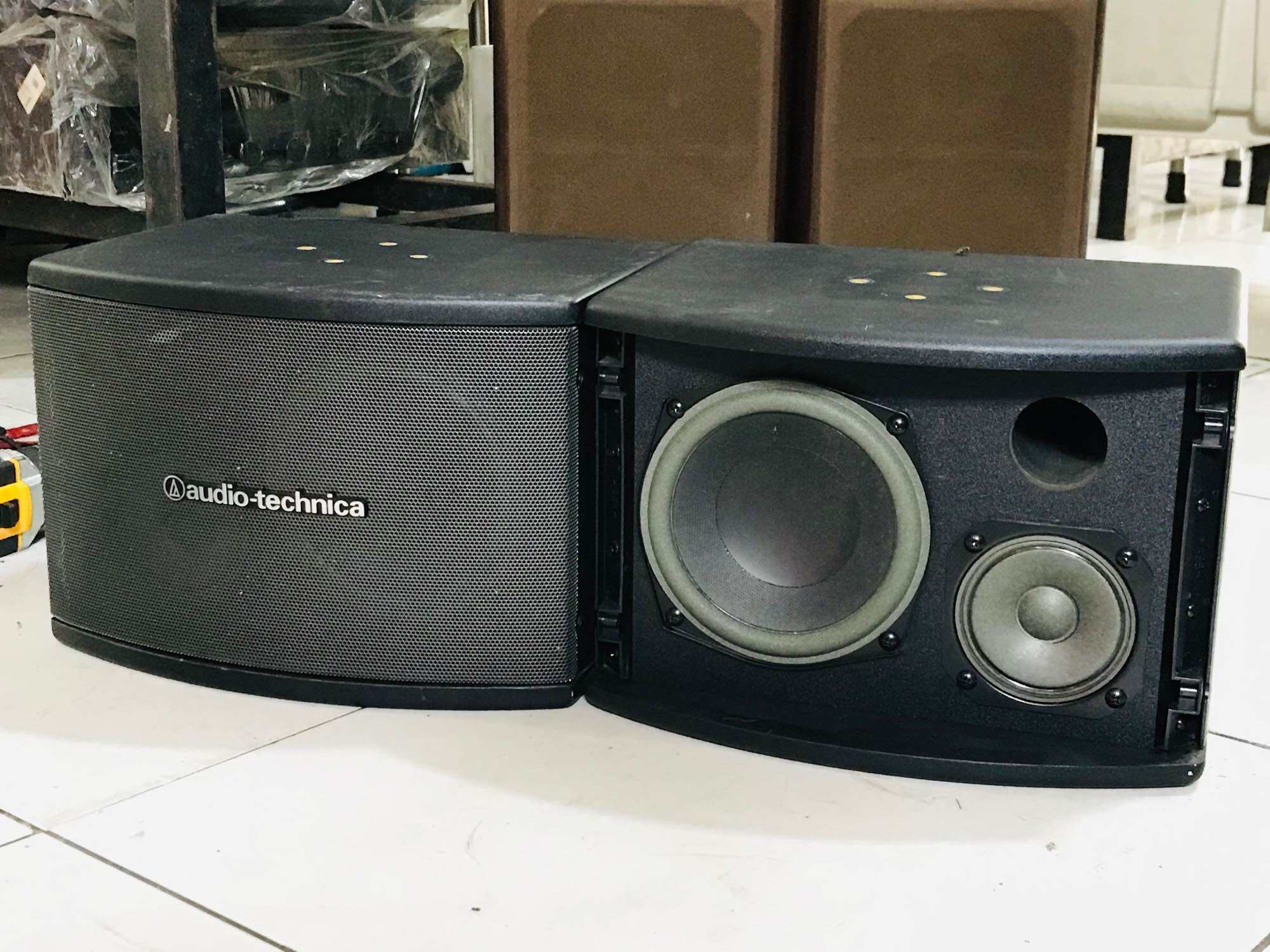 Freeship Cặp Loa Audio-technica AT-KSP52  công xuất 260w/1cặp Loa chuyên nghe nhạc và kết hợp hát karaoke cực kỳ hay.