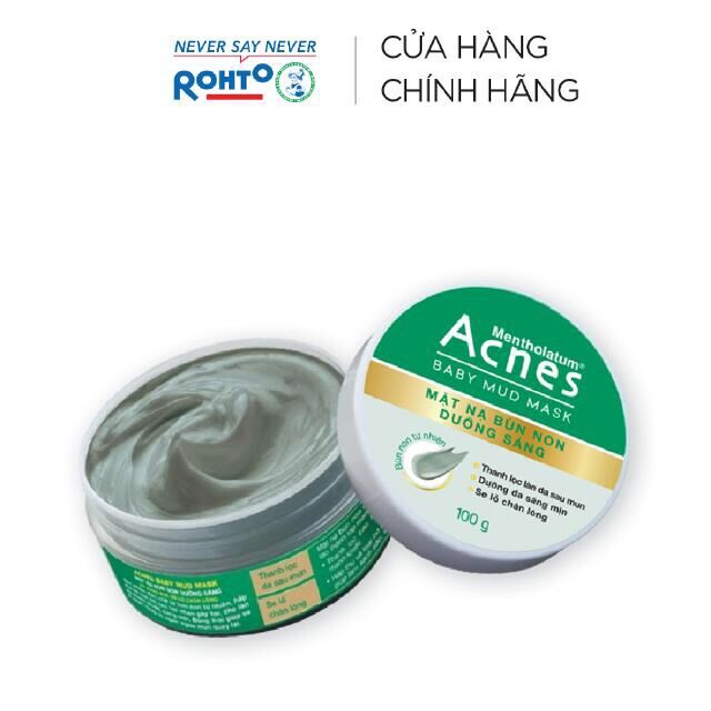 Mặt nạ bùn non dưỡng sáng da acnes baby mud mask