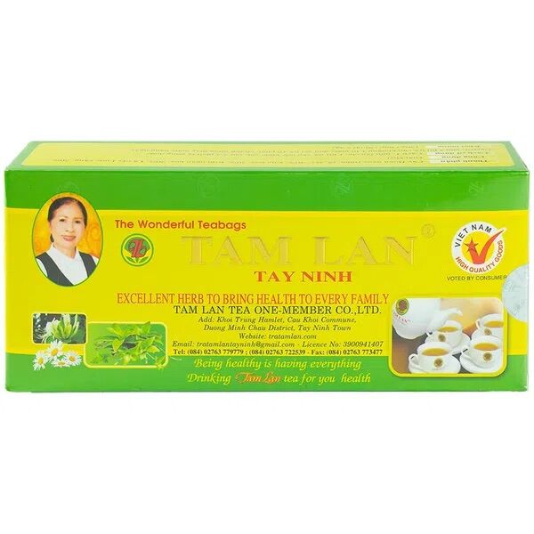 Trà Tâm Lan túi lọc 30 gói