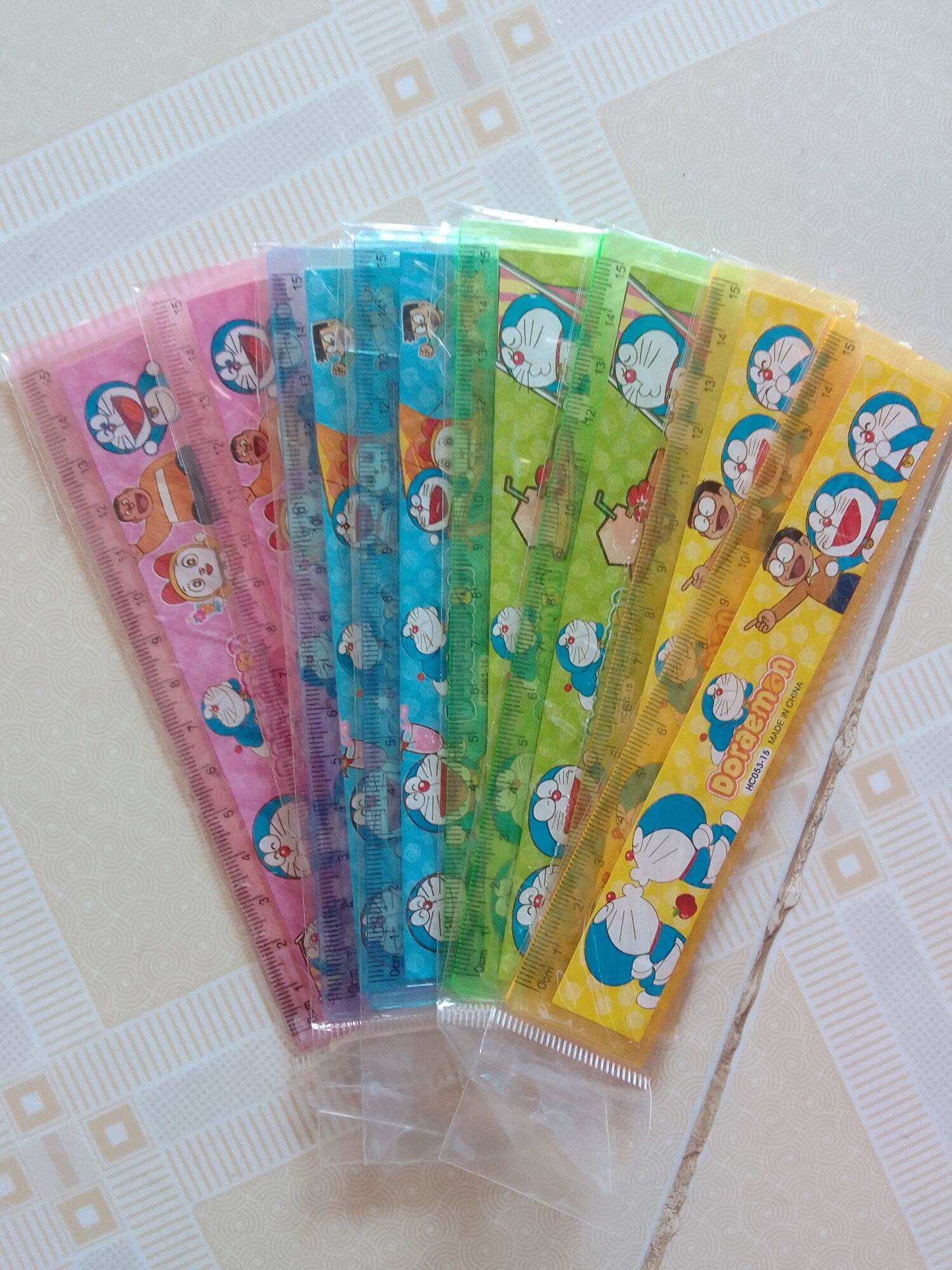 Combo 5 thước kẻ hình Doremon dễ thương