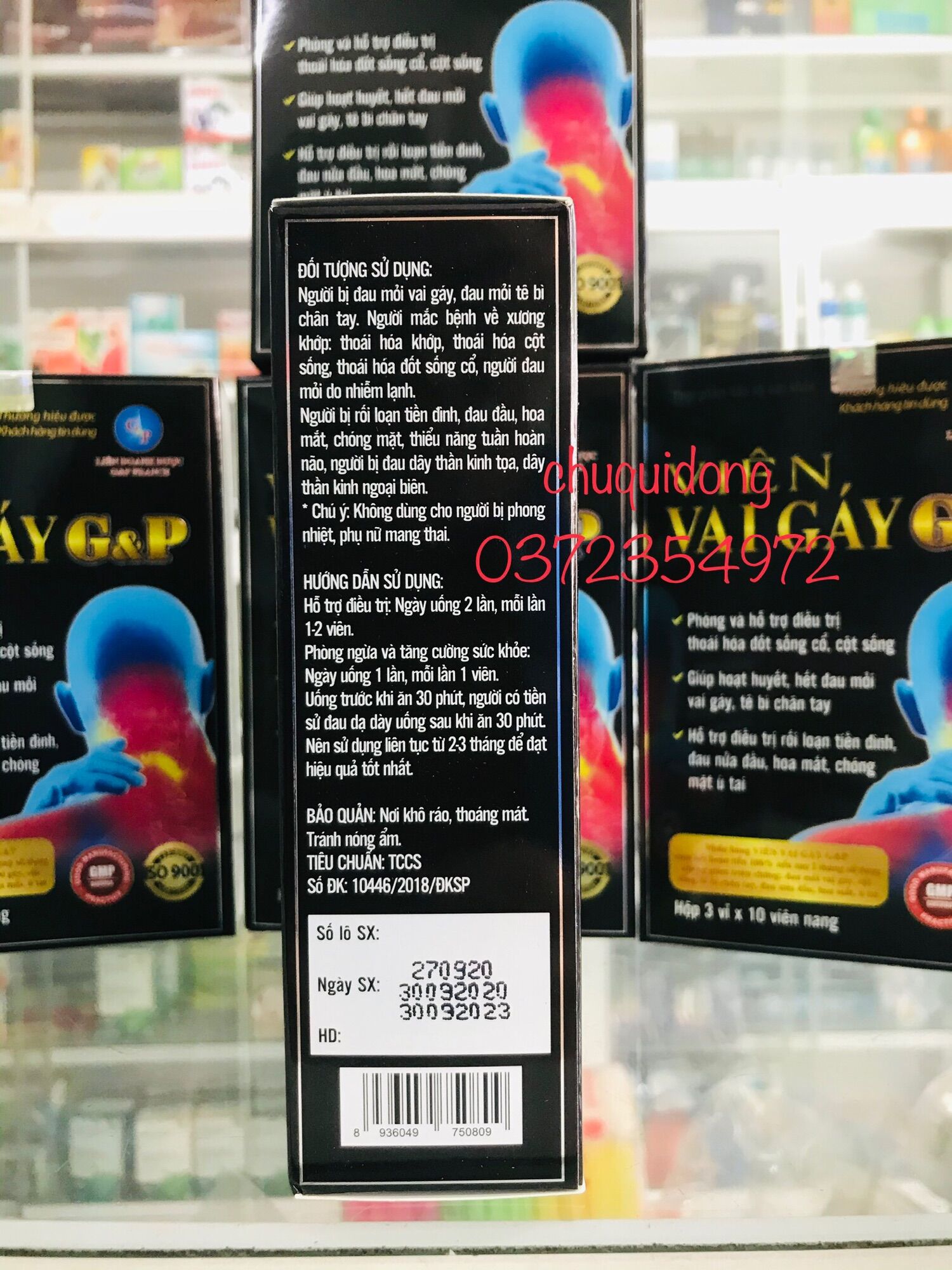 [HCM]Viên vai gáy GP 30viên