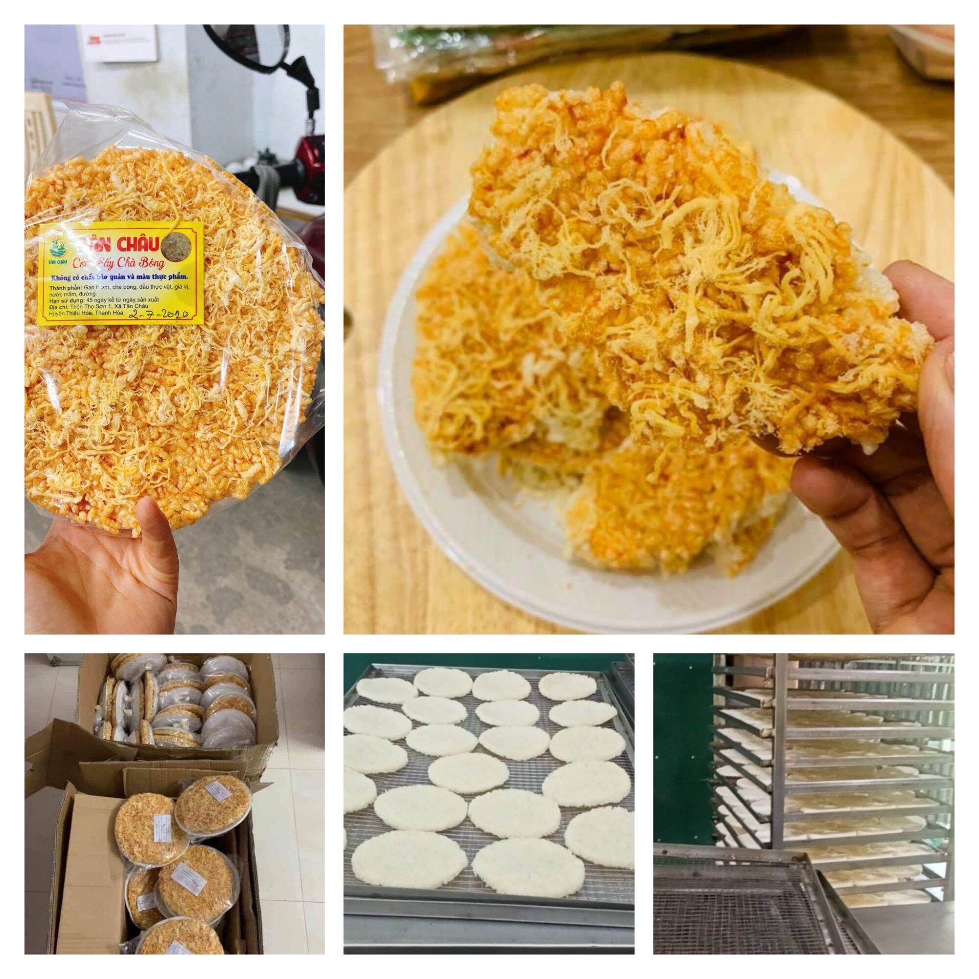 Cơm Cháy chà bông thơm ngon giòn rụm . gói 160g