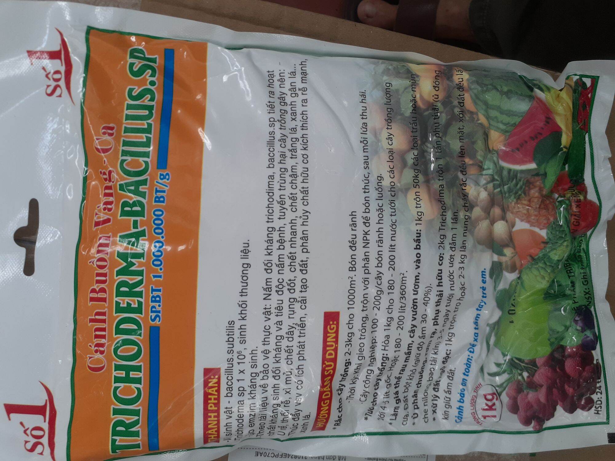 CHẾ PHẨM TRICHODERMA 1KG CÁNH BUỒM VÀNG