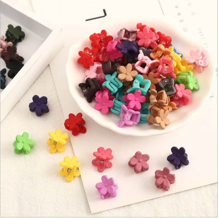 set 5 kẹp tóc hoa xinh xắn cho bé
