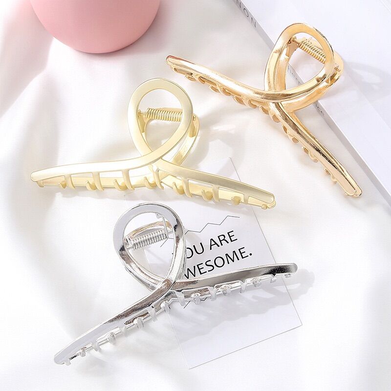 [Thanh lý dọn kho]Kẹp tóc càng cua Bông Shop thời trang
