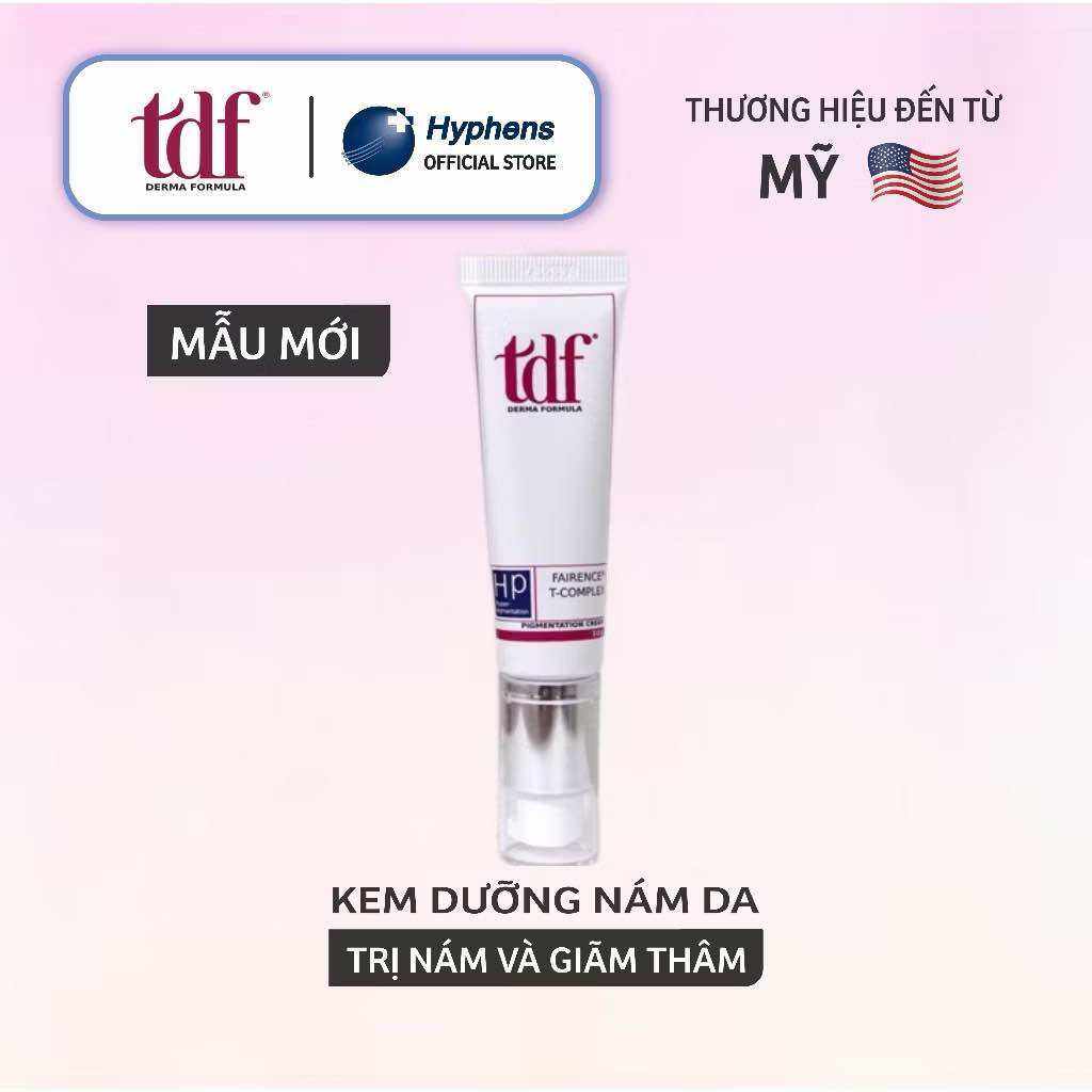 Kem tdf fairence t-complex kem dưỡng sáng da giảm thâm nám làm trắng sáng da hiệu quả tdf derma form