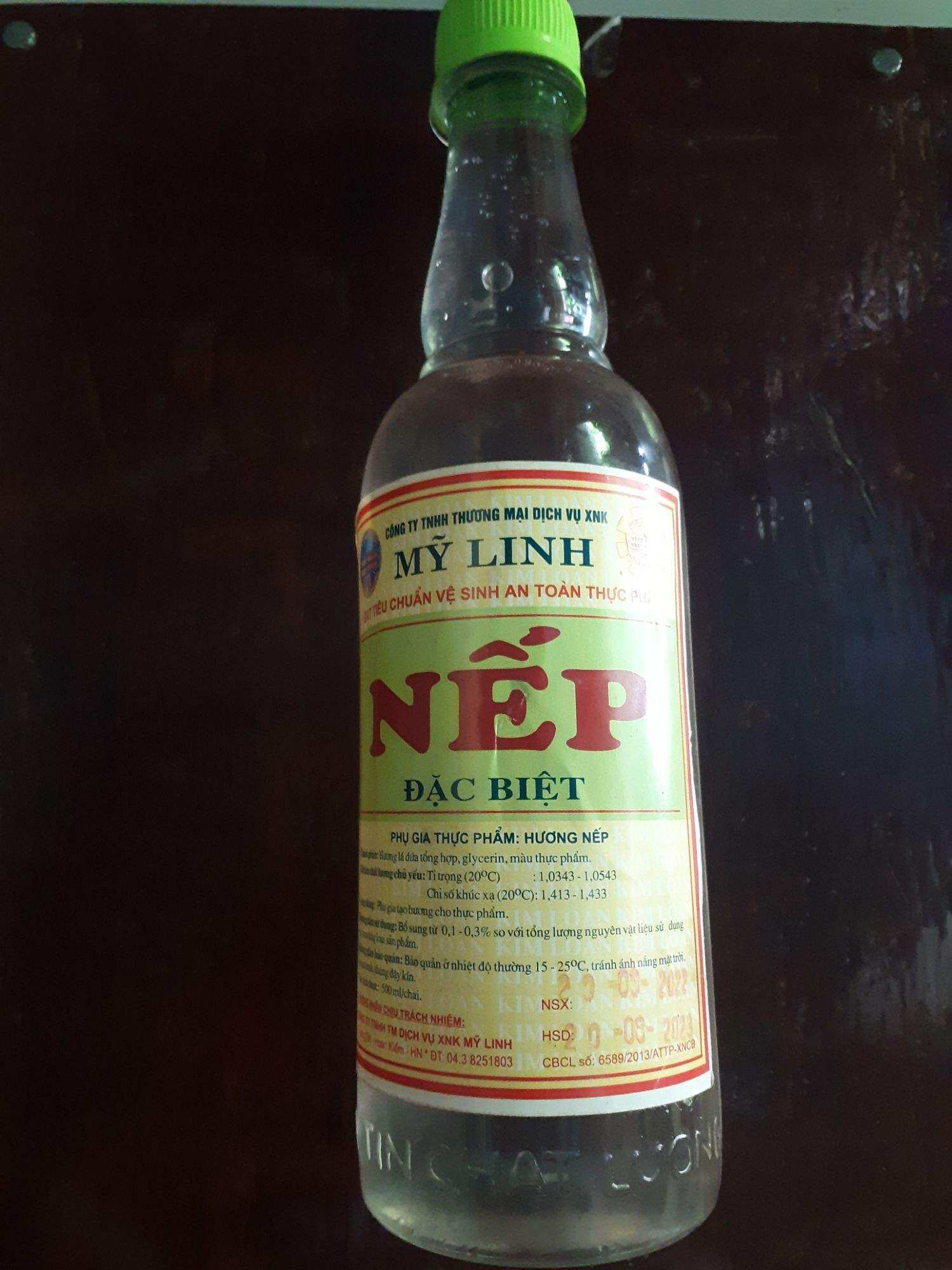 Hương nếp chai 500ml