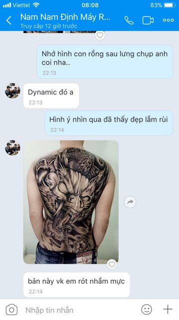 Mực xăm Waverly đen bóng