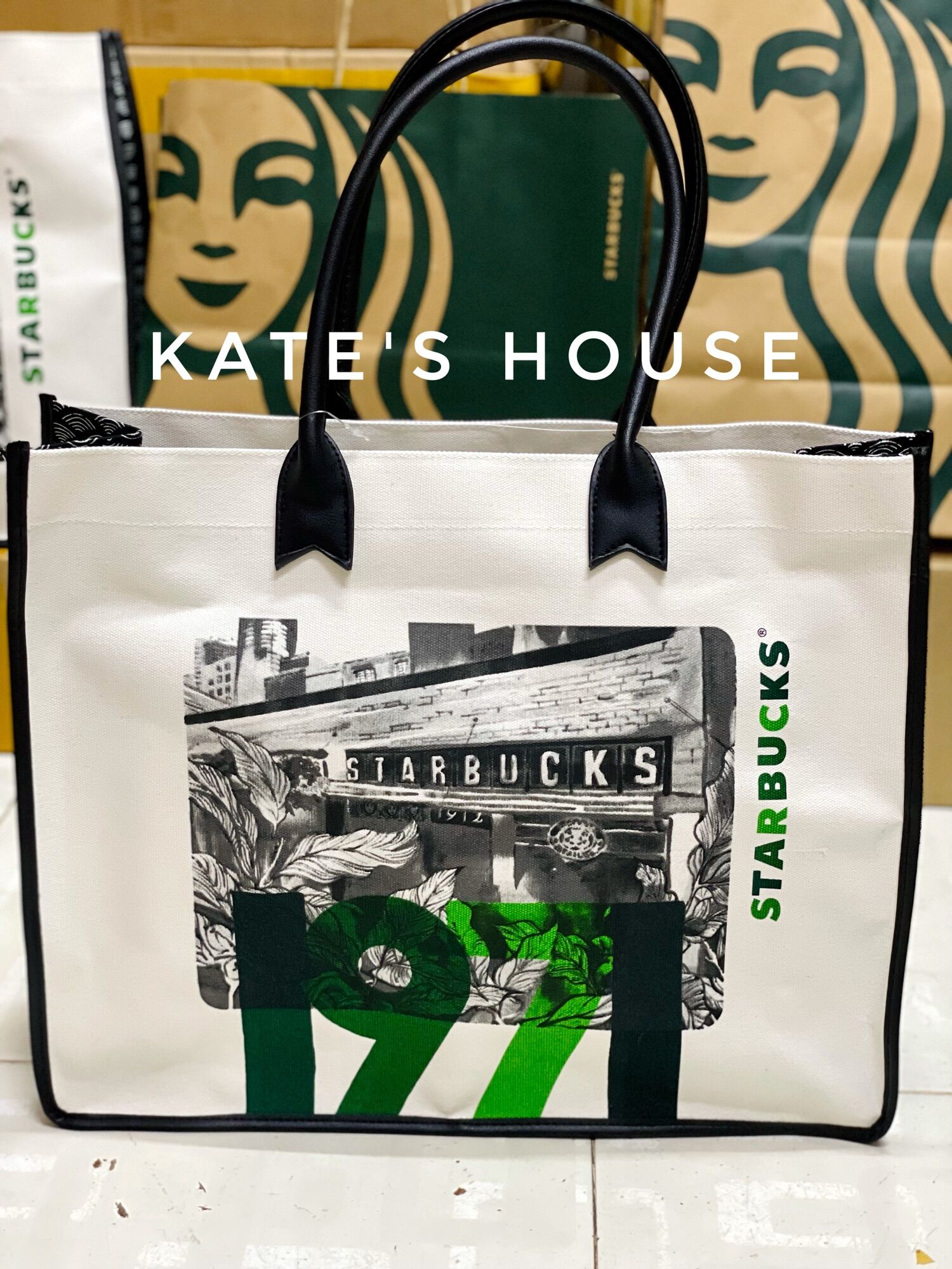 Túi xách Starbucks China 2021, kiểu dáng Classic