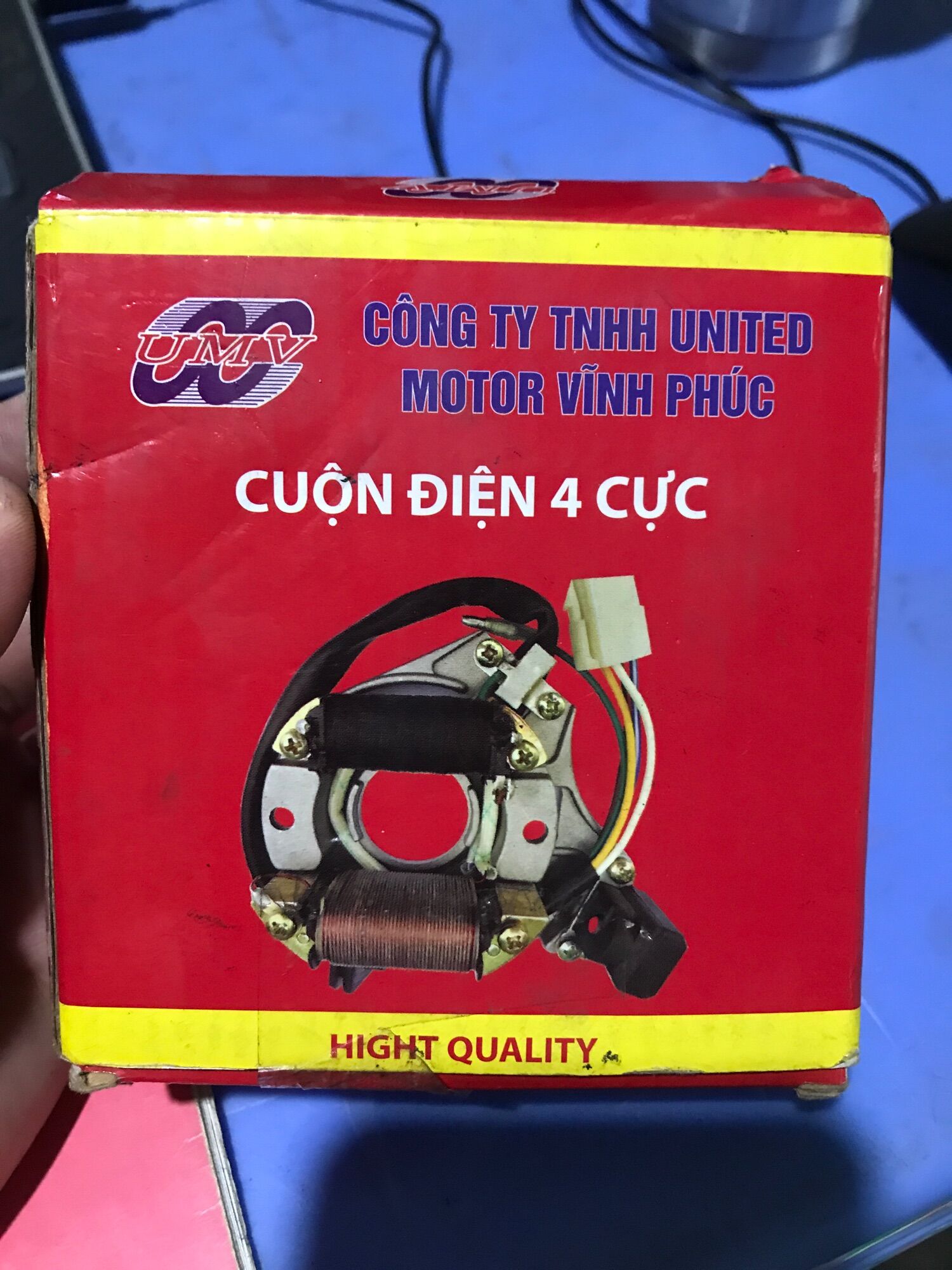 Cuộn điện đèn mâm lửa xe dream dây đồng loại cao cấp