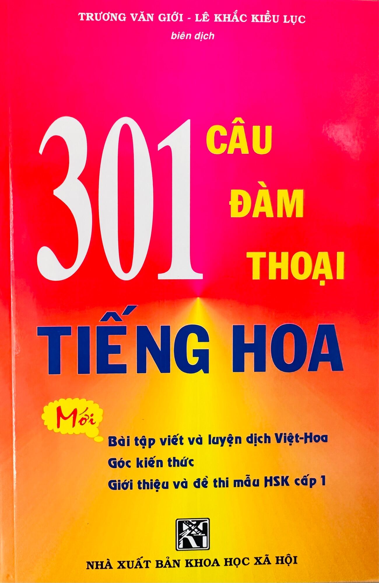 301 Câu Đàm Thoại Tiếng Hoa mới (khổ lớn)