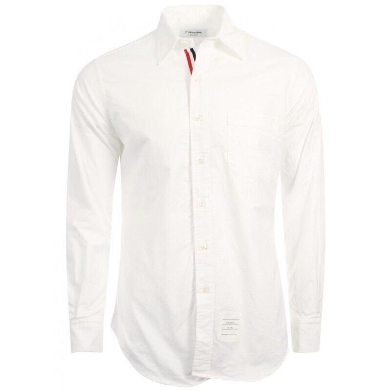 Áo sơ mi Thom Brown trắng viền khuy áo cao cấp
