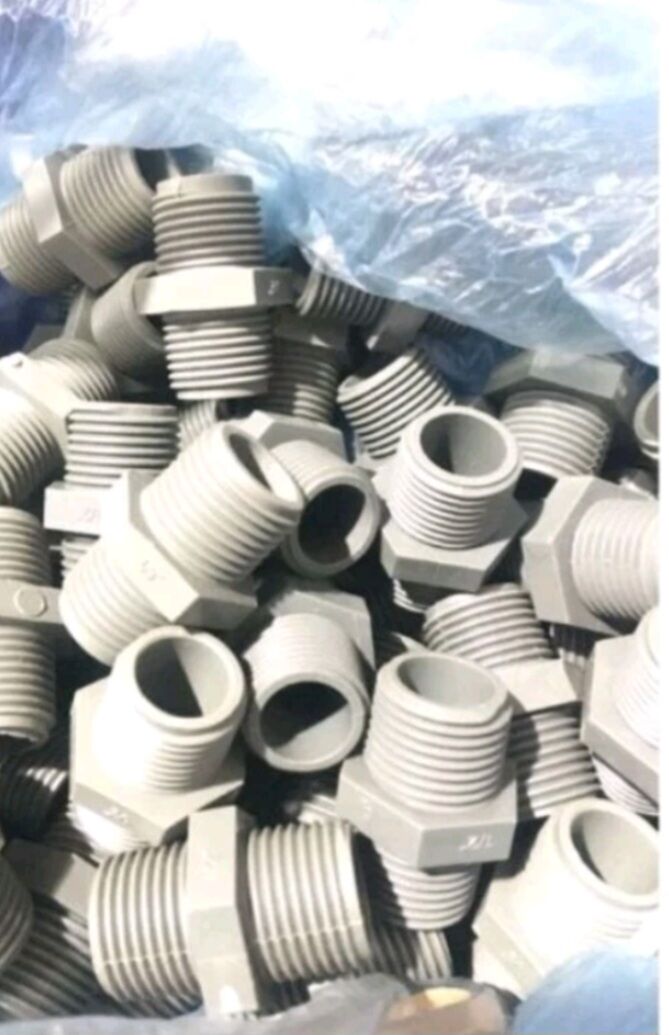Nối nhựa Pvc 2 đầu răng ngoài 21
