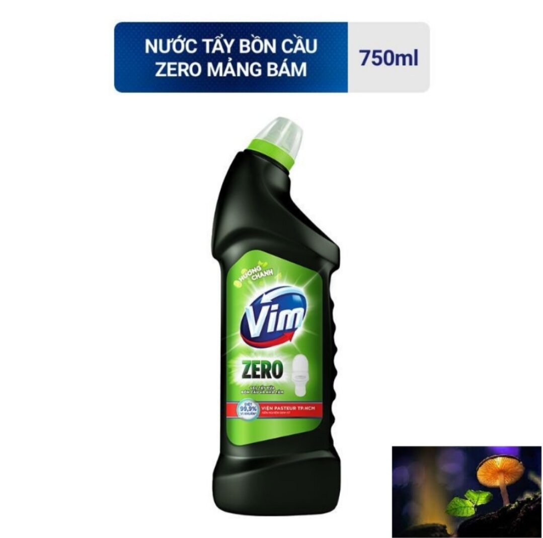 Nước tẩy bồn cầu vim zero mảng bám