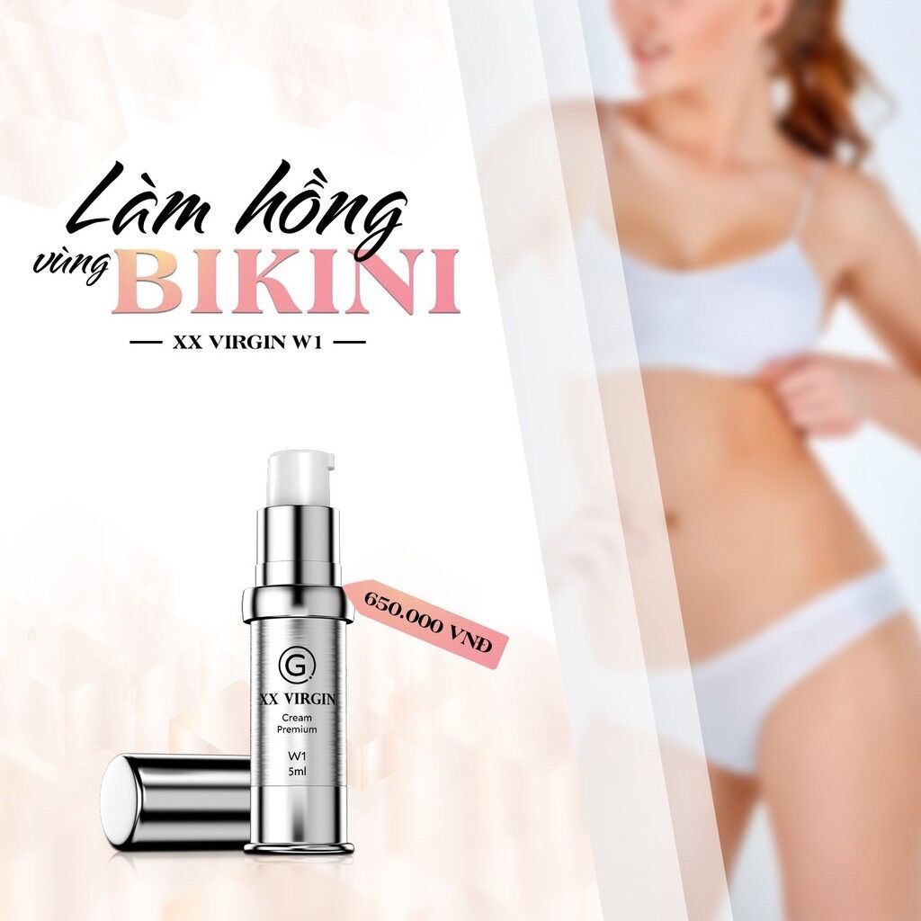 Kem làm hồng BIKINI XX VIRGIN  Hàn Quốc
