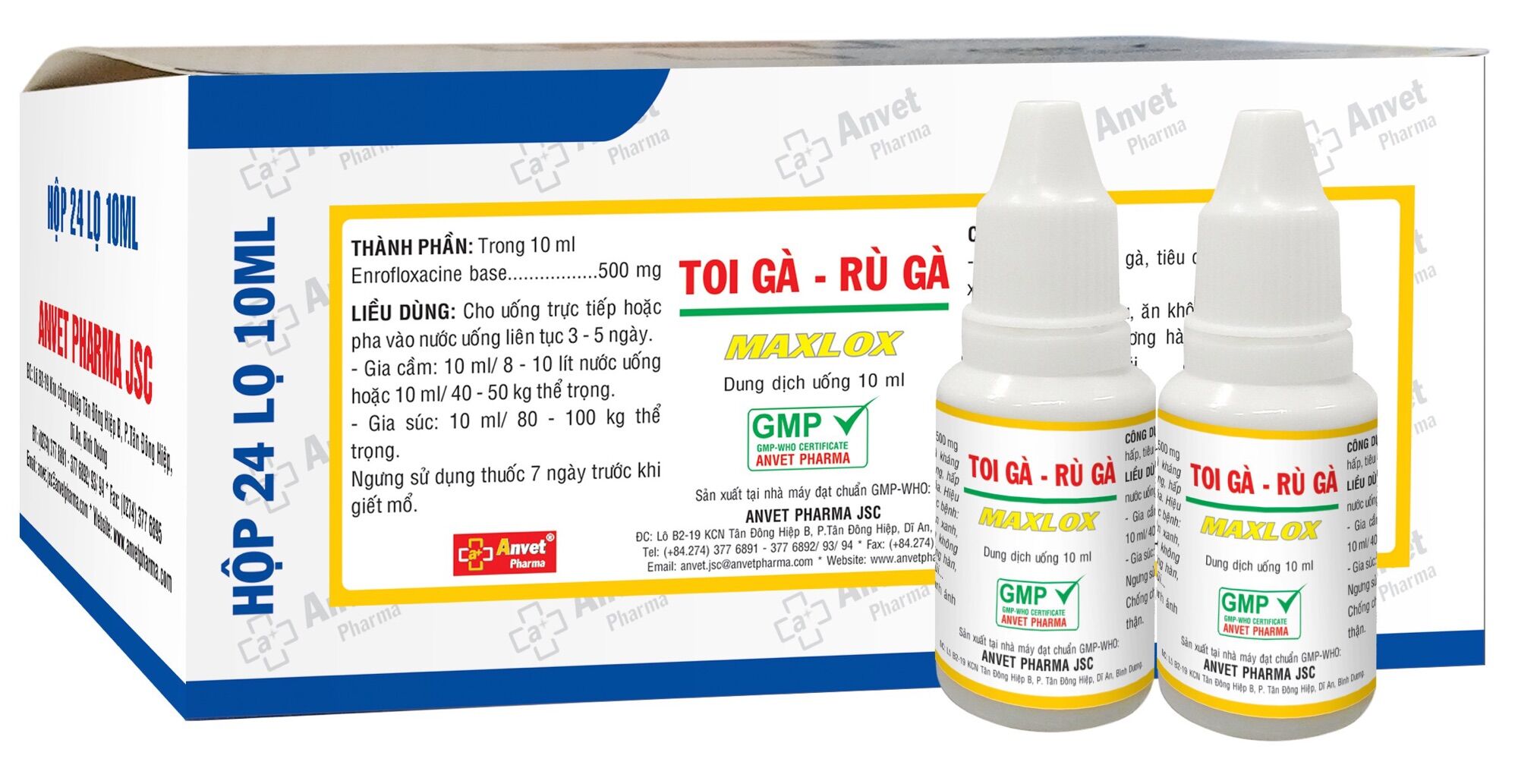 Giải pháp Loại bỏ toi gà rù gà dung dịch uống 10ml
