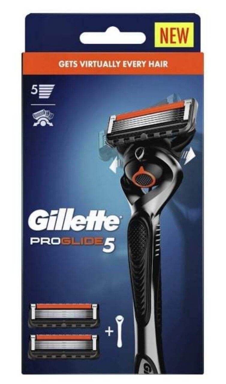 Dao cạo Gillette Fusion Proglide 5 in 1(2 lưỡi1 cán1 giá đỡ)