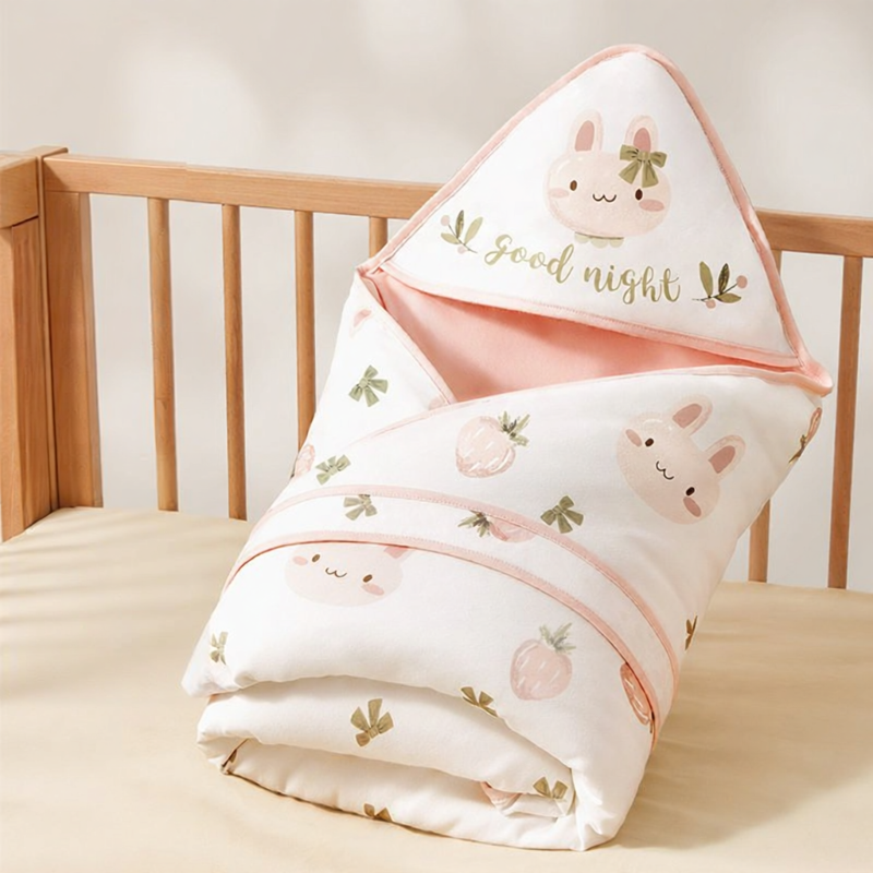 Spring Autumn Pure Cotton Thick Baby Blanket - 5
