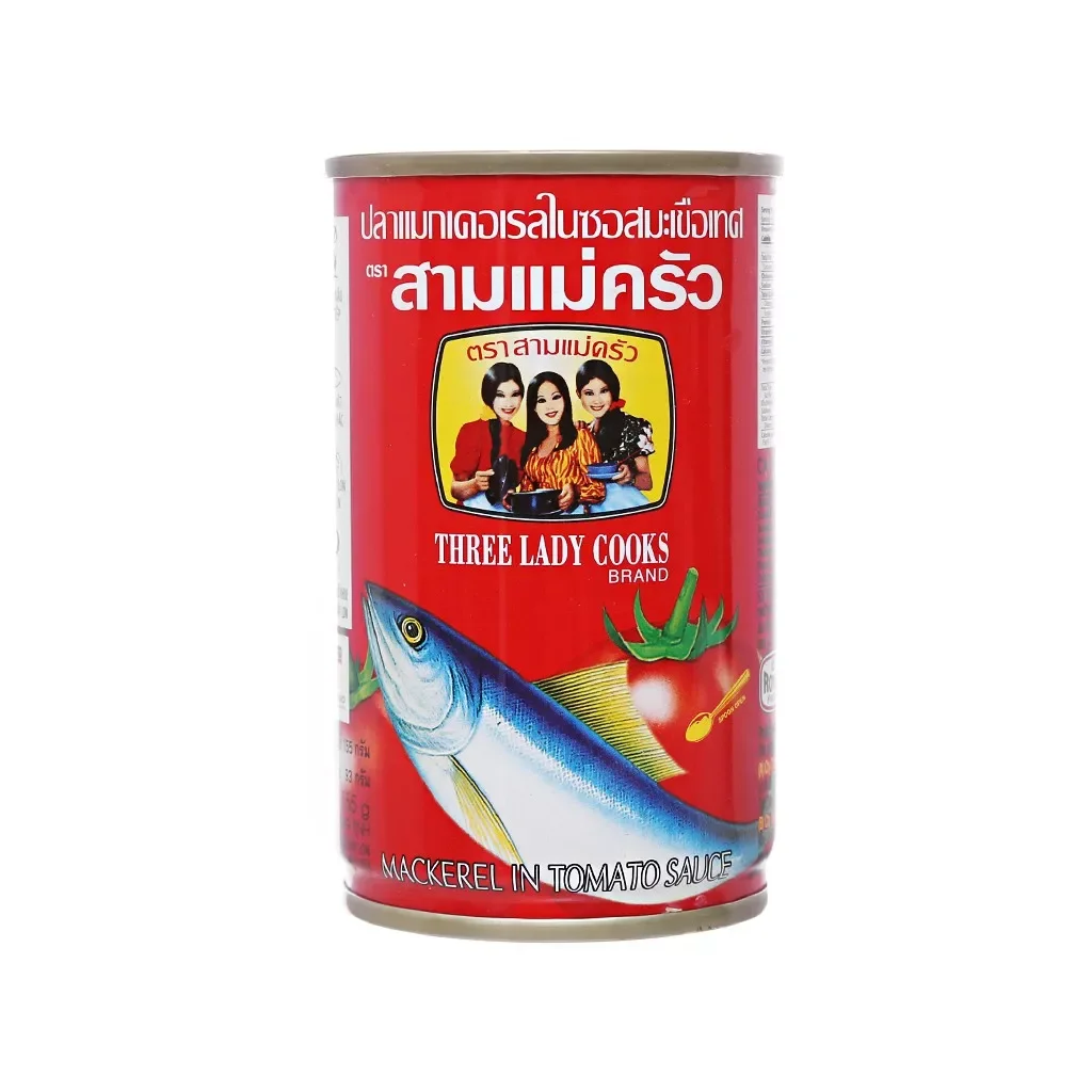 Cá hộp sốt cà 3 cô gái 155g