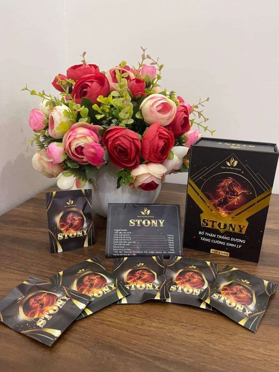KẸO ĐỔI GIÓ STONY BỔ HOÀN DƯƠNG 8 Vien