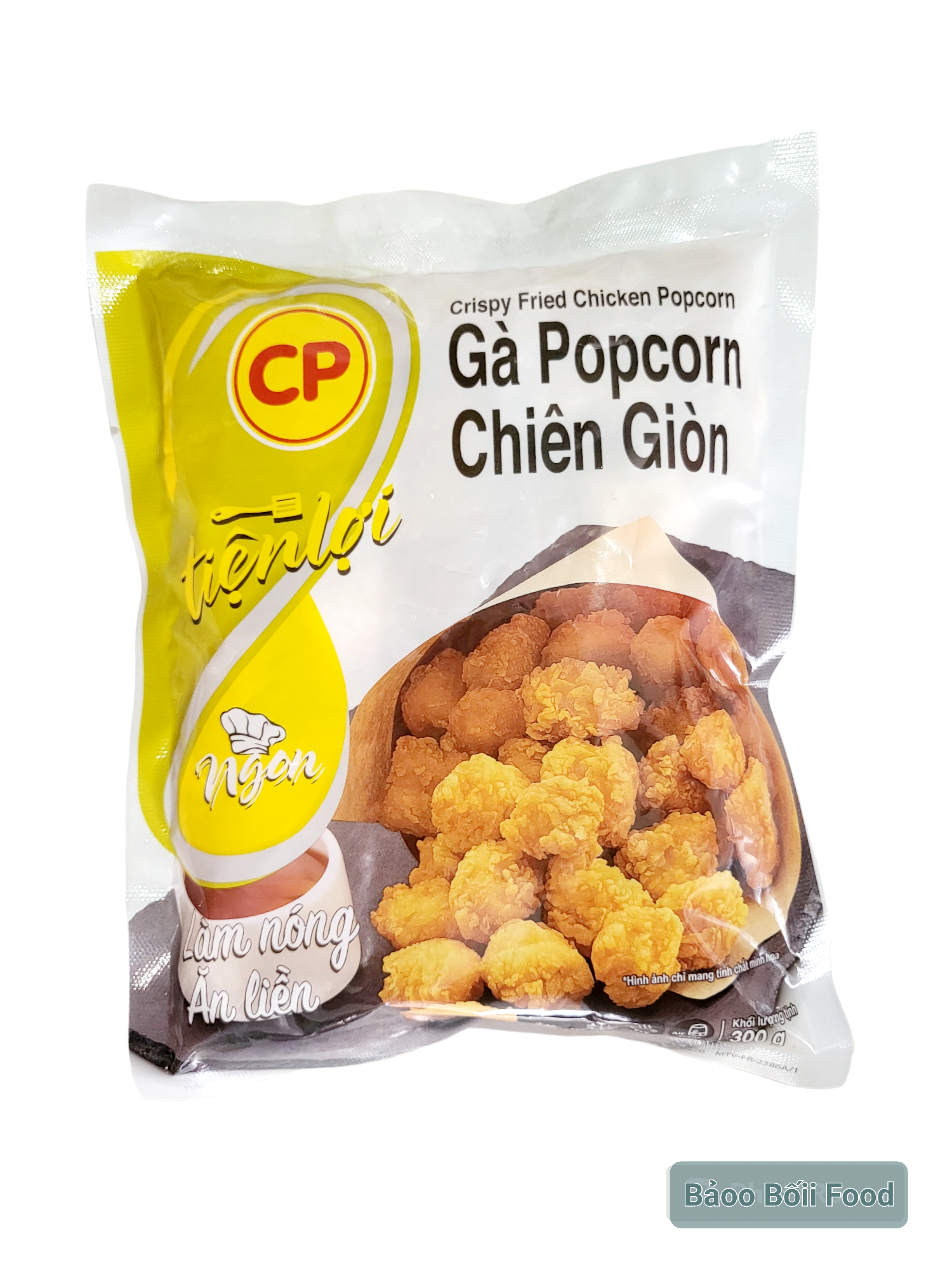 Gà popcorn 300g- gà rán c.p food- thơm ngon tiện lợi