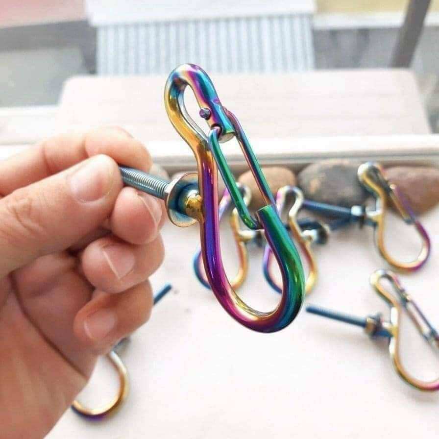 Móc cài xe máy, móc treo đồ xe máy móc chữ u, móc yếm câu, móc gạt xe máy 1đôi
