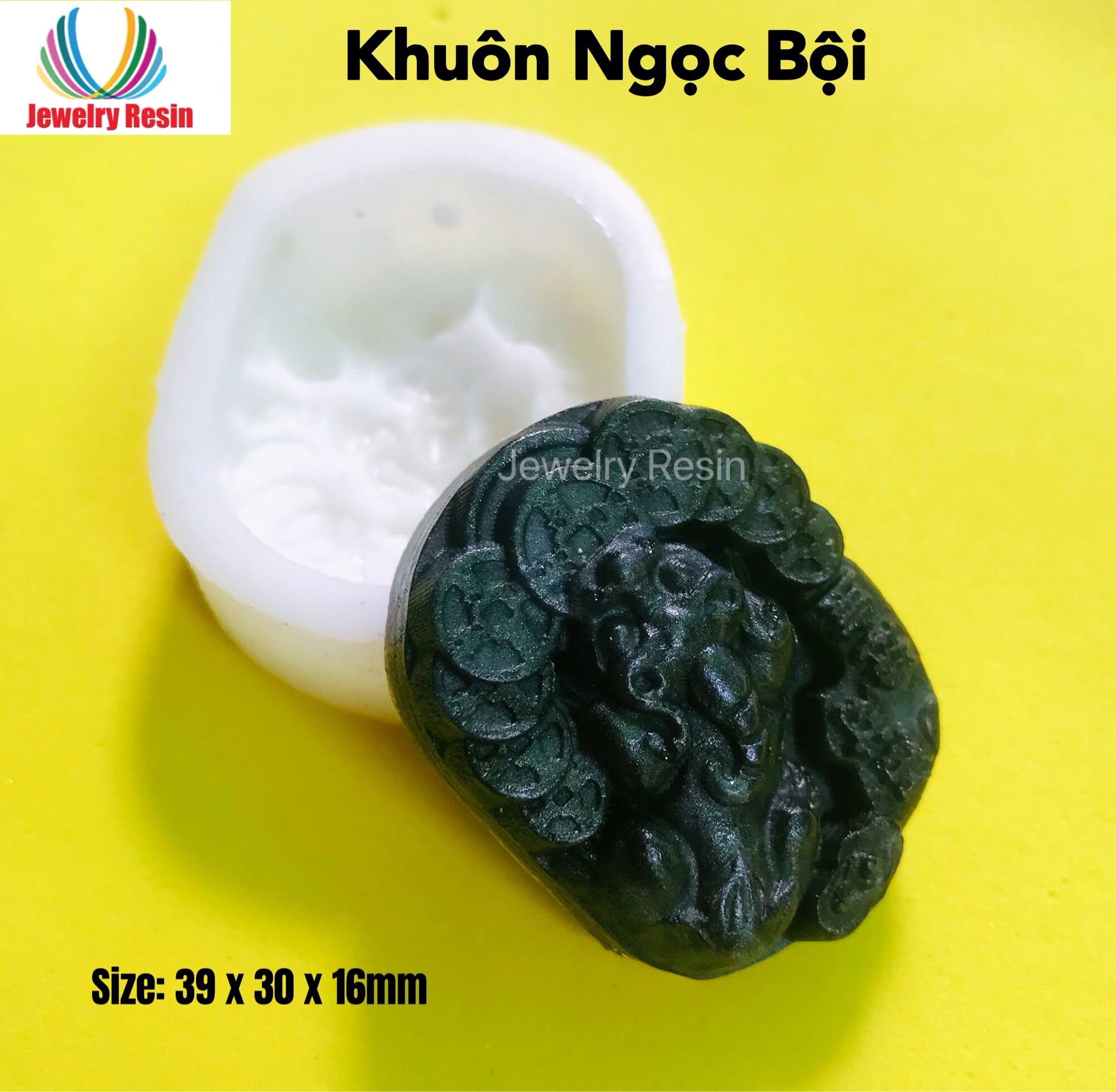 Khuôn Ngọc Bội, Ngọc Bội, Khuôn Epoxy Resin , Khuôn Silicone