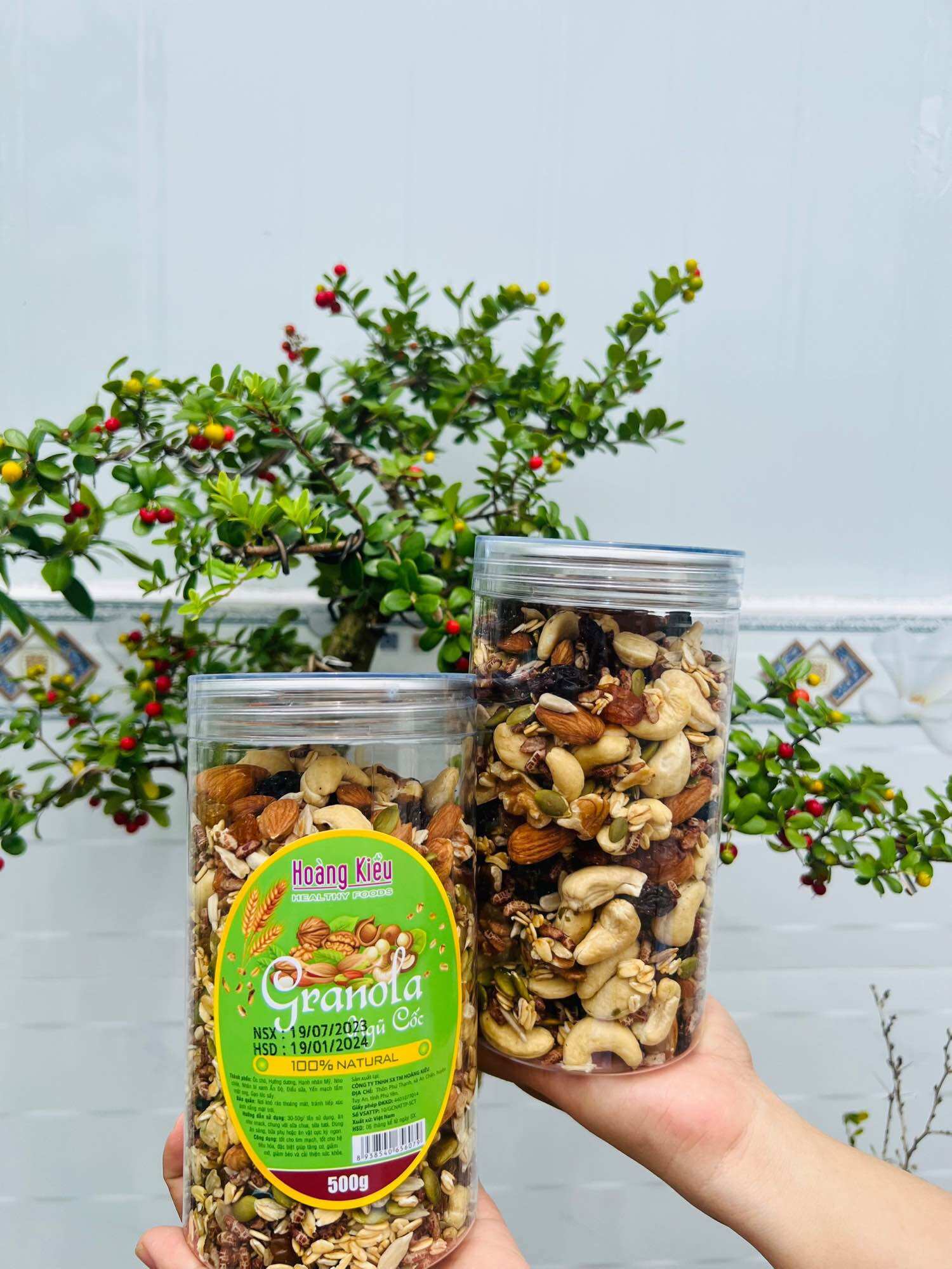 Ngũ cốc ăn kiêng granola 500g