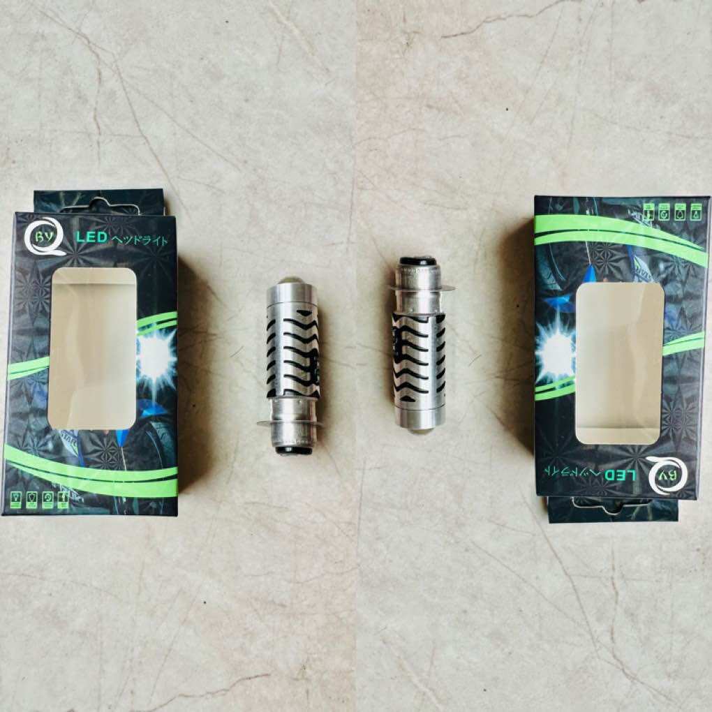 Đèn led cao cấp cho xe wave 2 bóng cực sáng - giá 1 đôi