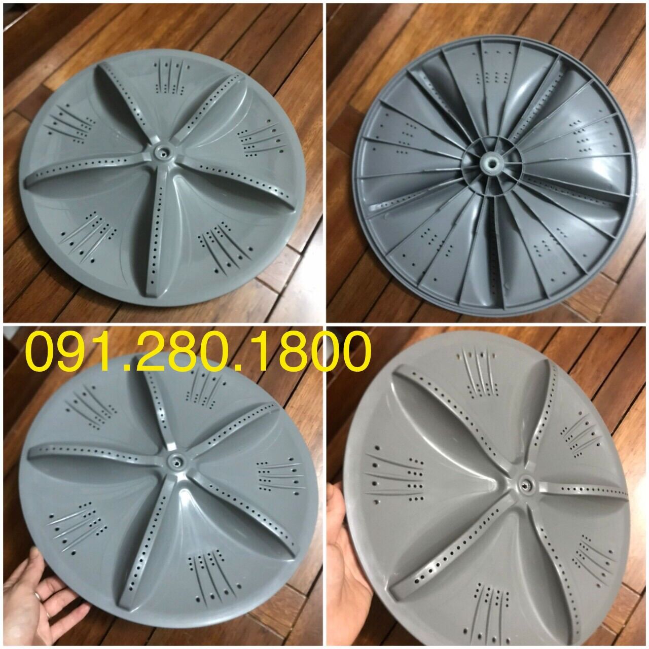 Mâm đĩa máy giặt Sanyo 38cm, bàn xoay chính hãng
