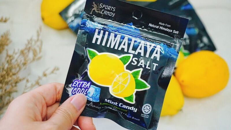 Kẹo bạc hà chanh muối Himalaya Salt Gói 15gr