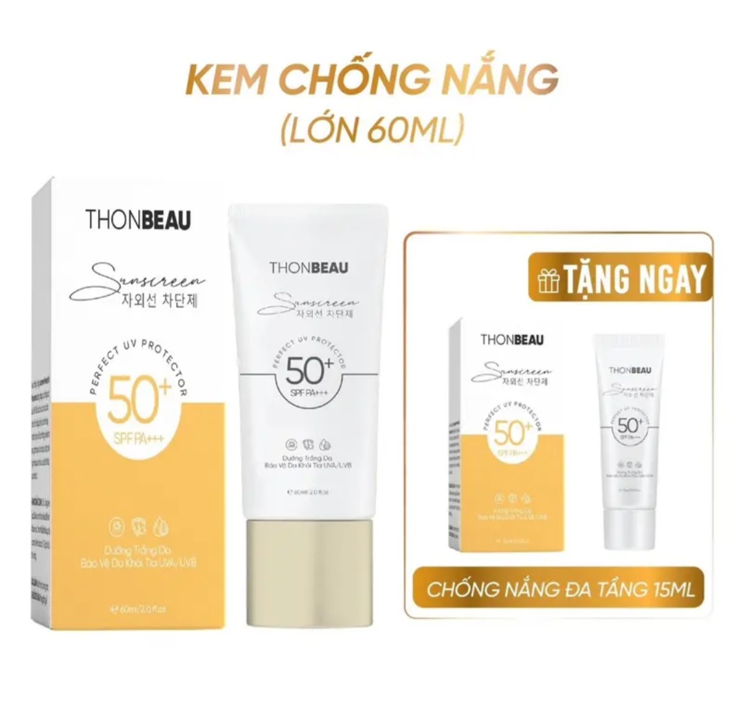 Kem chống nắng đa tầng chai lớn 60ml