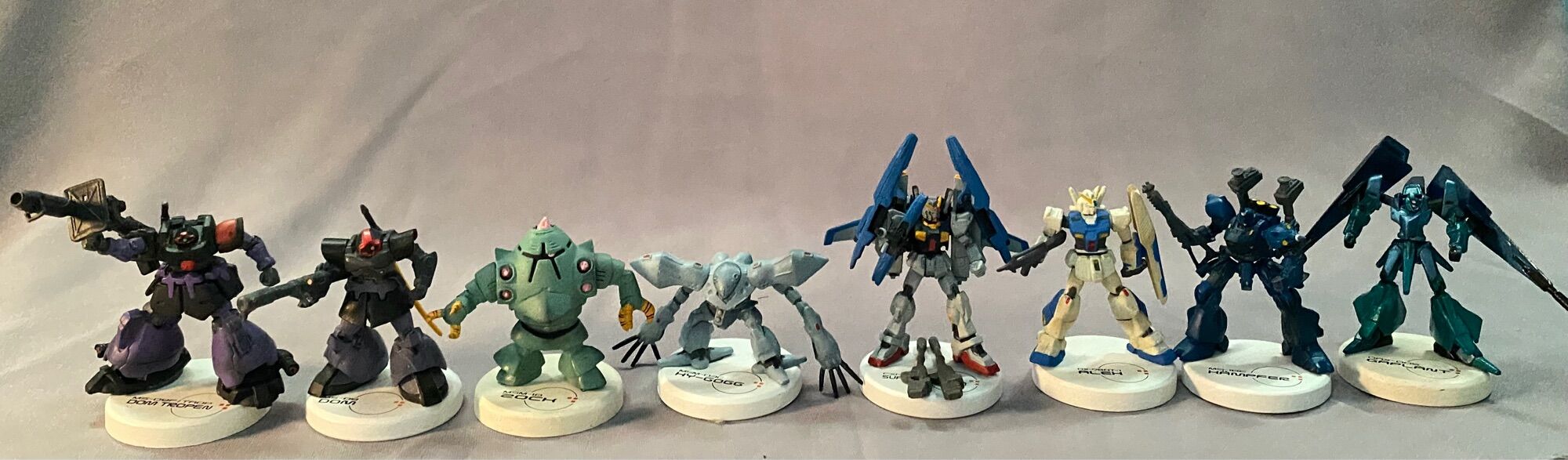 Mô hình Gundam : Mobile suit figure collection 3