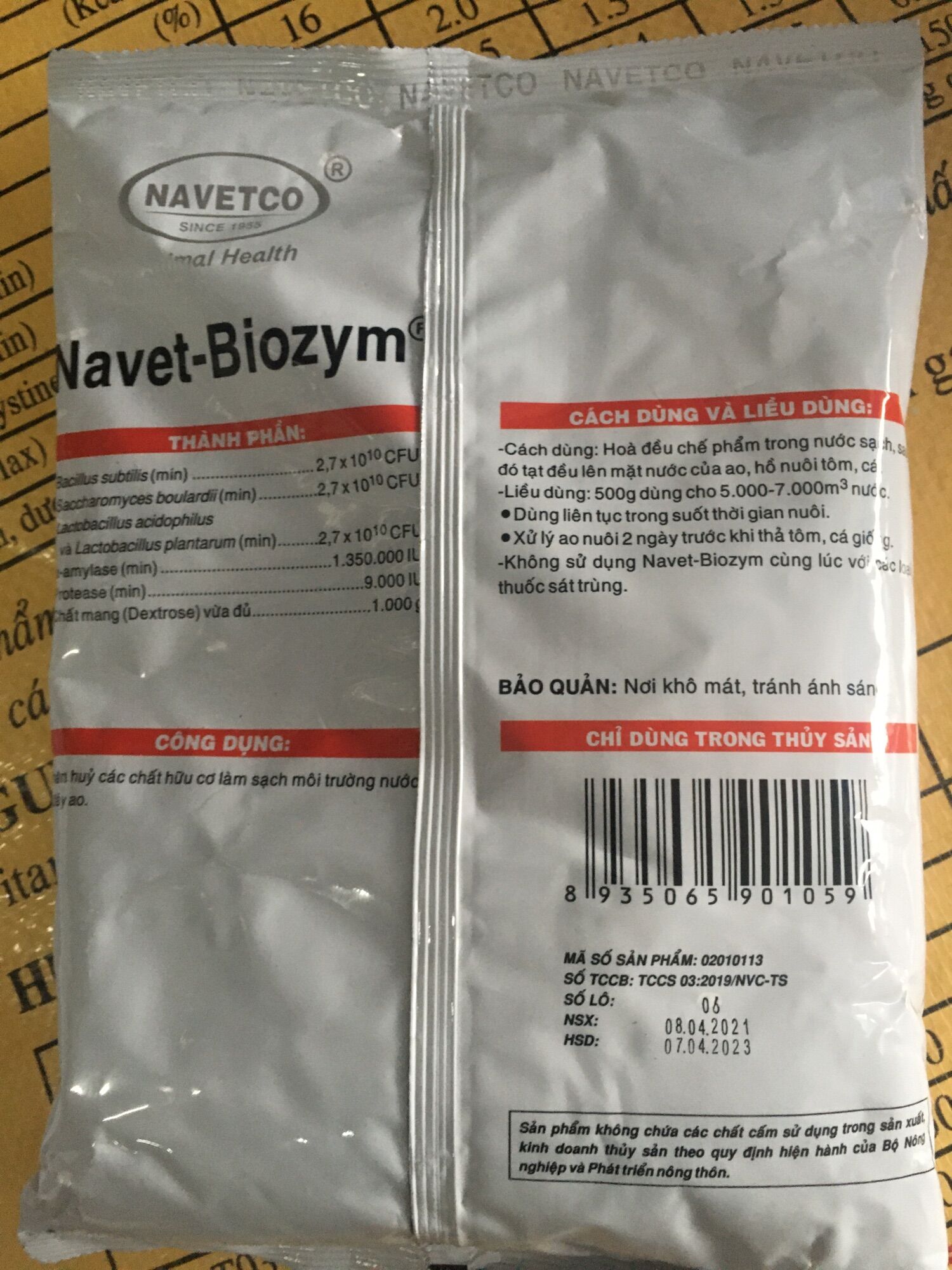 Men vi sinh navet 1kg / 1 gói