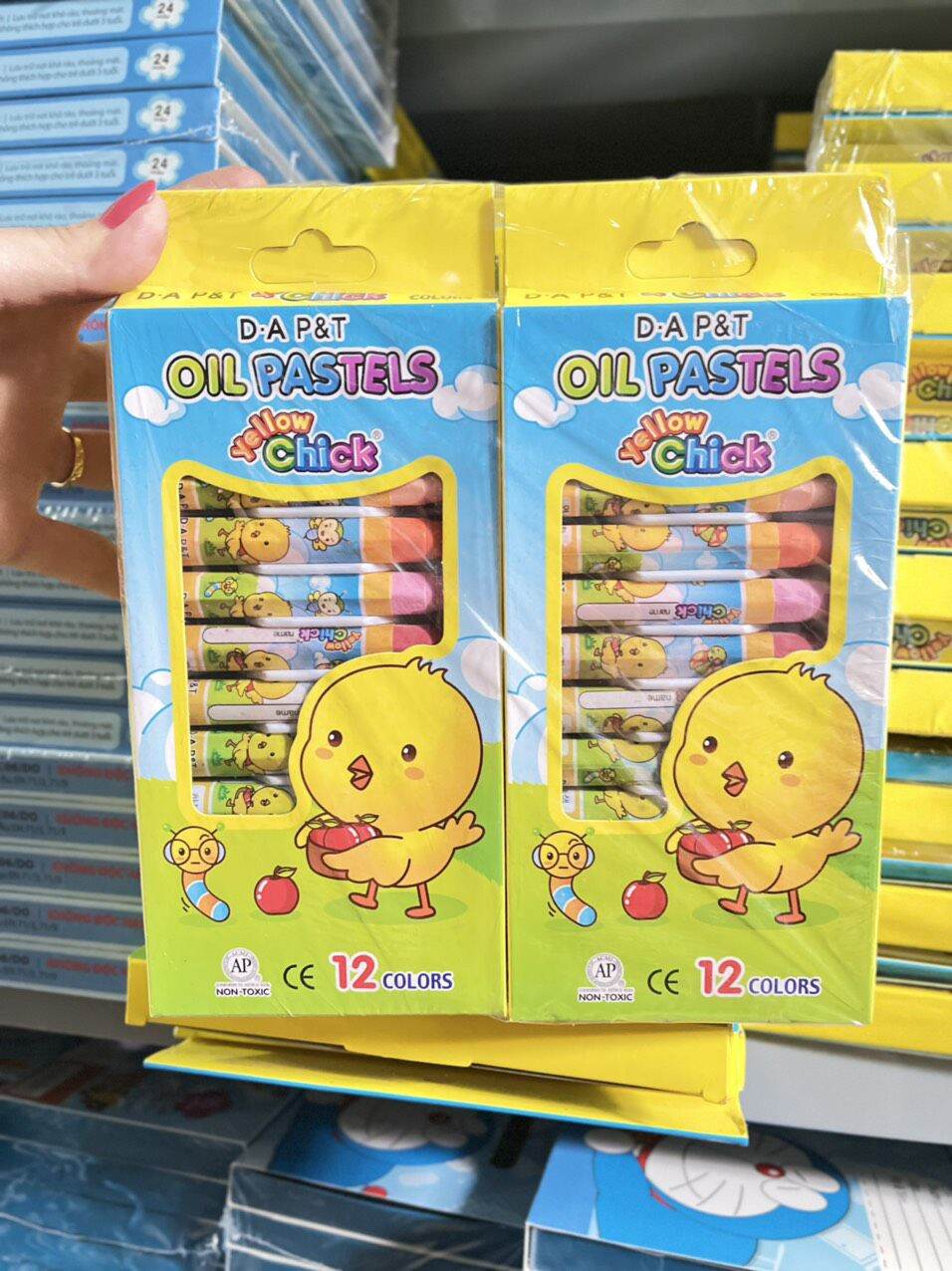 [HCM]Sáp dầu con gà D.A 12m 18m 24m 36m 48m (hình thật shop chụp)
