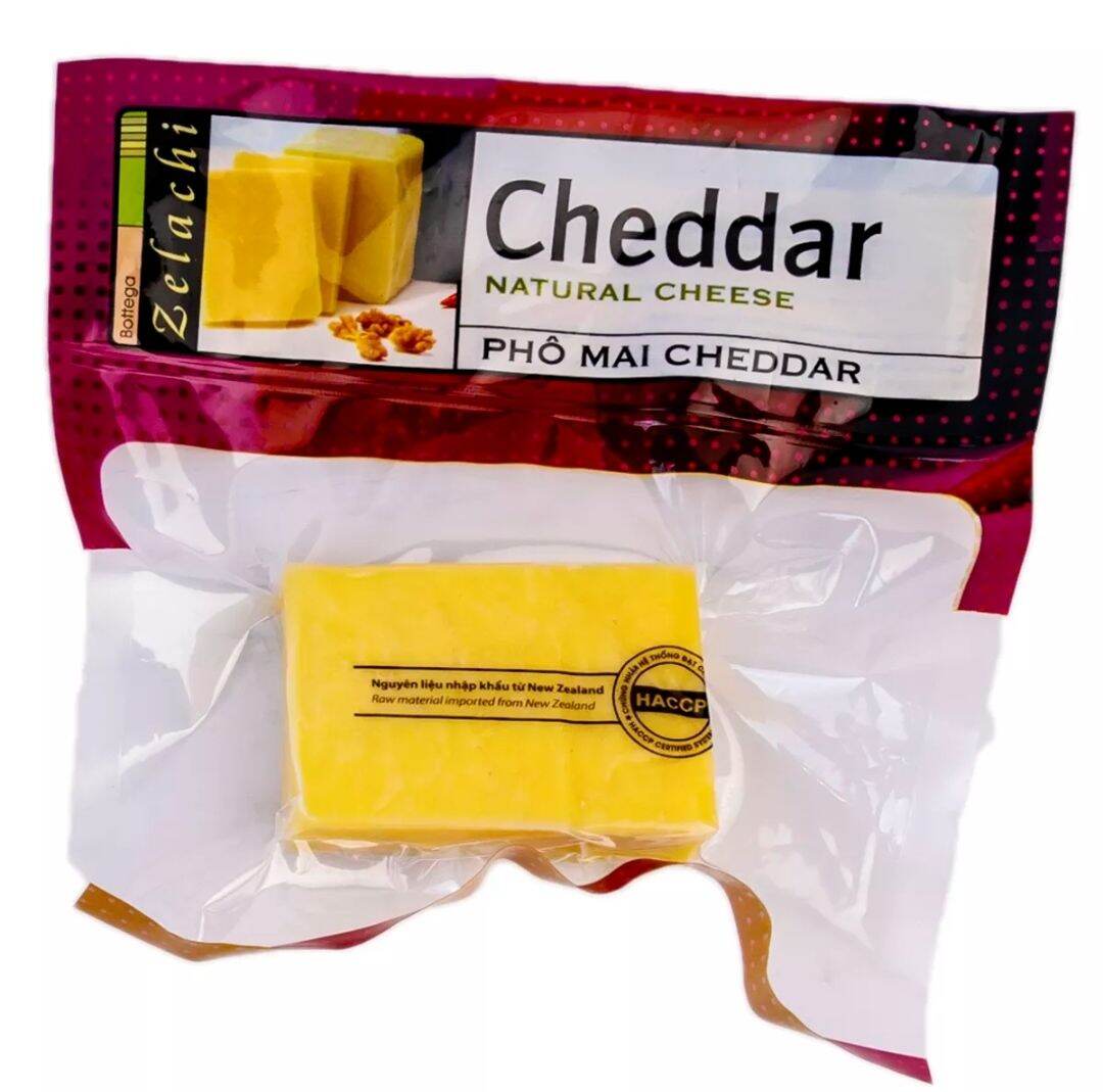 Phô mai Cheddar Bottega Zelachi 200g